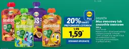 Lidl Solevita mus owocowy lub smoothie owocowe oferta