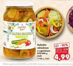 Kaufland Sałatka obiadowa z ogórkiem K-classic stąd takie dobre! oferta