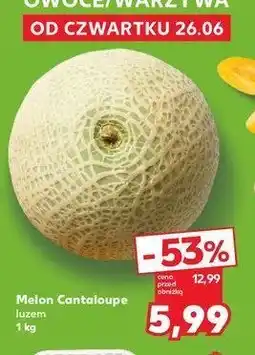 Kaufland Melon canraloupe oferta