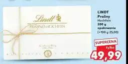 Kaufland Bombonierka praliny Lindt pralines hochfein oferta
