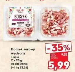 Kaufland Boczek surowy słupki K-classic stąd takie dobre! oferta