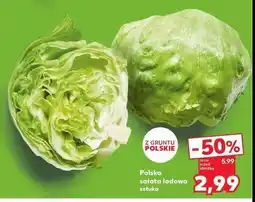 Kaufland Sałata lodowa oferta