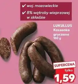 Kaufland Kaszanka grillowa Lukullus oferta