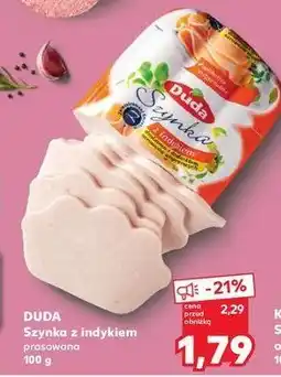 Kaufland Szynka z indyka prasowana Silesia duda oferta