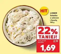 Kaufland Sałatka z selerem i fasolą Lisner oferta