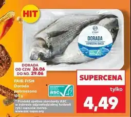 Kaufland Dorada patroszona FAIR FISH oferta