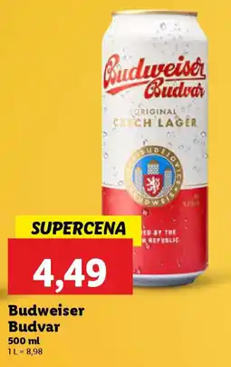 Lidl Budweiser Budvar oferta