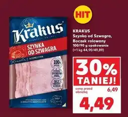 Kaufland Szynka od szwagra Krakus animex oferta