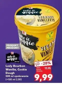 Kaufland Lody waniliowe K-take it veggie oferta