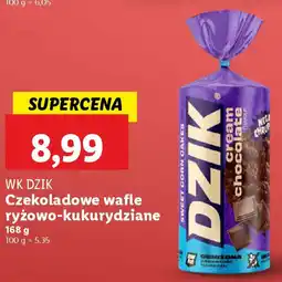 Lidl Wk dzik czekoladowe wafle ryżowo-kukurydziane oferta