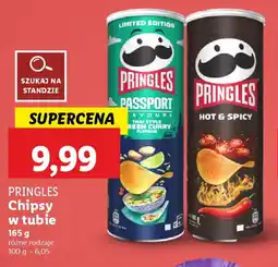 Lidl Pringles chipsy w tubie oferta
