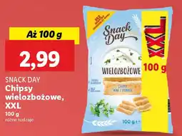 Lidl Snack day chipsy wielozbożowe oferta