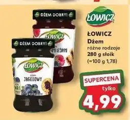 Kaufland Dżem jagodowy Łowicz oferta