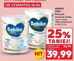 Kaufland Mleko 2 Bebiko pro+ oferta