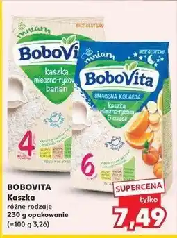 Kaufland Kaszka mleczno- ryżowa z bananami Bobovita oferta