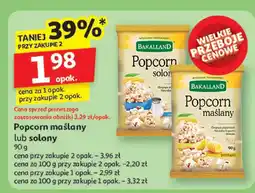 Auchan Popcorn Bakalland maślany oferta