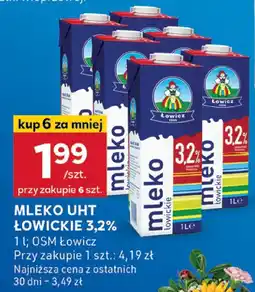 Stokrotka Mleko UHT Łowickie 3,2% OSM Łowicz oferta