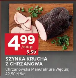 Stokrotka Szynka krucha z Chrzanowa Chrzanowska Manufaktura Wędlin oferta
