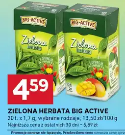Stokrotka Herbata zielona Big-Active oferta