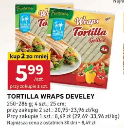 Stokrotka Tortilla wraps 4 szt. Develey oferta