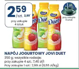 Stokrotka Napój jogurtowy Jovi Duet wszystkie rodzaje oferta