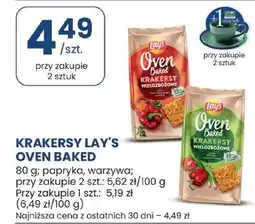 Stokrotka Krakersy Lay's Oven Baked papryka/warzywa oferta