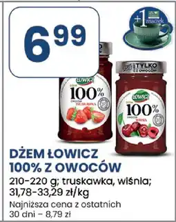Stokrotka Dżem Łowicz 100% truskawka/wiśnia oferta