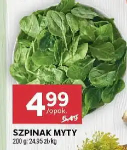 Stokrotka Warzywo Szpinak Myty Stokrotka oferta