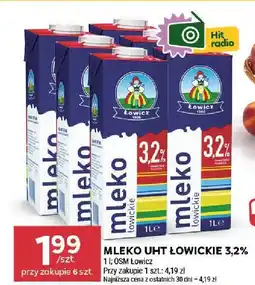 Stokrotka Mleko UHT Łowickie 3,2% Łowicz oferta