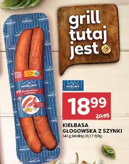 Stokrotka Kiełbasa głogowska z szynki Morliny oferta