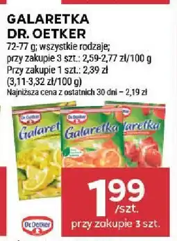 Stokrotka Galaretka Dr. Oetker oferta