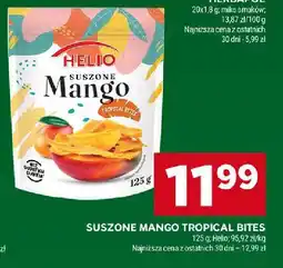 Stokrotka Suszone mango tropical bites Helio oferta
