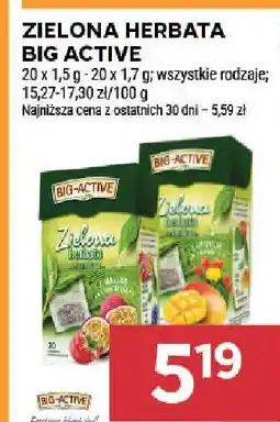 Stokrotka Herbata zielona Big Active oferta