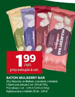 Stokrotka Baton Mulberry Bar klasyczny/ze śliwkami/z migdałami/z wiśniami/z figami oferta