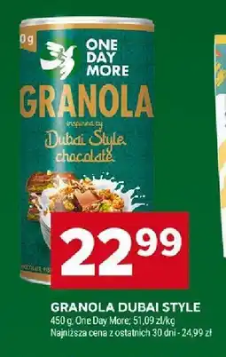 Stokrotka Granola Dubai Style chocolate One Day More oferta