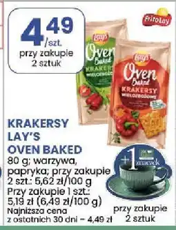 Stokrotka Krakersy Lay's Oven różne rodzaje oferta