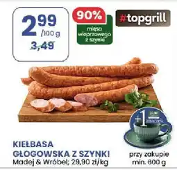 Stokrotka Kiełbasa głogowska z szynki Madej & Wróbel oferta