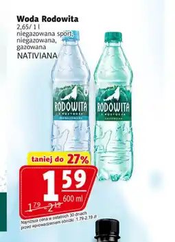 Prim Market Woda niegazowana Rodowita oferta