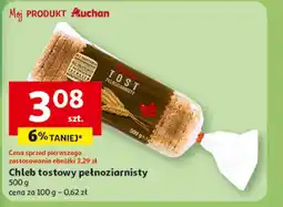 Auchan Chleb tostowy Auchan oferta