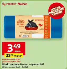 Auchan Worki na śmieci Auchan oferta