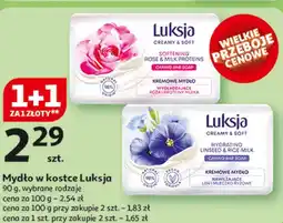 Auchan Mydło Luksja oferta