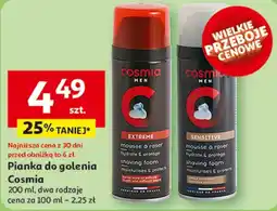 Auchan Pianka do golenia Cosmia oferta