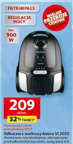 Auchan Odkurzacz Amica oferta
