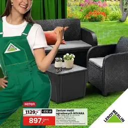 Leroy Merlin Zestaw mebli ogrodowych oferta