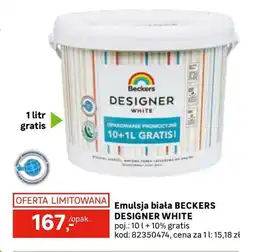 Leroy Merlin Emulsja biała Beckers oferta