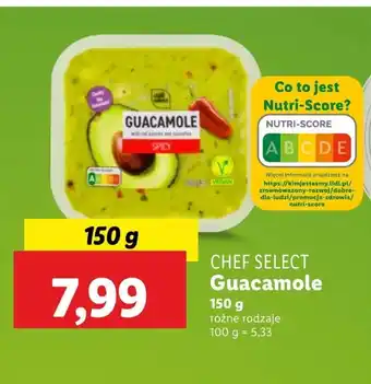 Lidl Guacamole Chef Select oferta