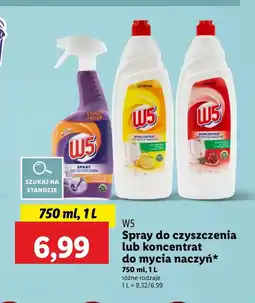 Lidl Spray do czyszczenia W5 oferta
