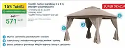 ERLI Pawilon namiot ogrodowy oferta