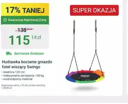 ERLI Huśtawka bocianie gniazdo fotel wiszący Swingo oferta