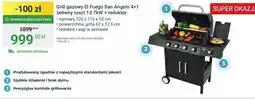 ERLI Grill gazowy El Fuego San Angelo 4+1 oferta